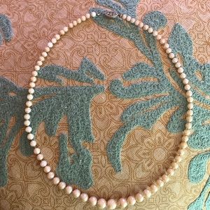 Sale! Depression era antique faux pearl necklace